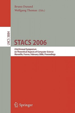 Kniha STACS 2006 Bruno Durand