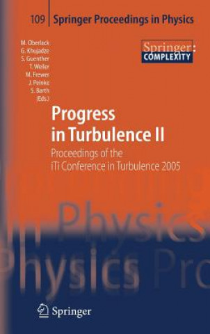 Kniha Progress in Turbulence II Martin Oberlack