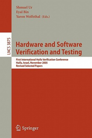 Carte Hardware and Software, Verification and Testing Shmuel Ur
