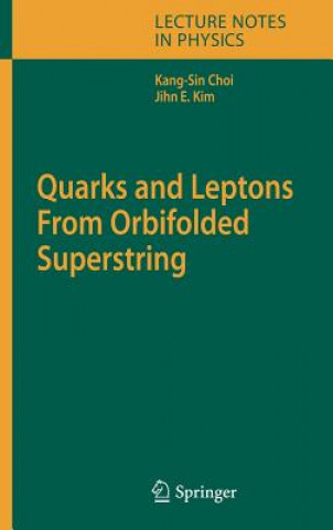 Könyv Quarks and Leptons From Orbifolded Superstring Kang-Sin Coi