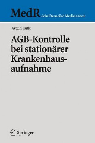 Buch AGB-Kontrolle bei stationarer Krankenhausaufnahme Aygün Kutlu