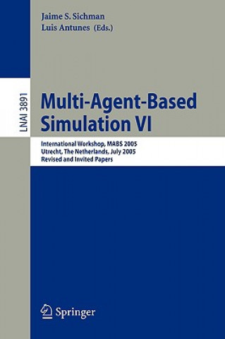 Knjiga Multi-Agent-Based Simulation VI Jaime S. Sichman