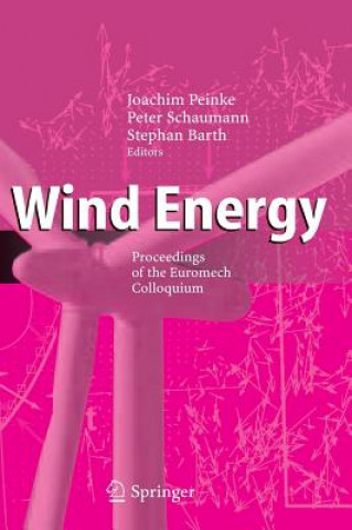 Kniha Wind Energy Joachim Peinke