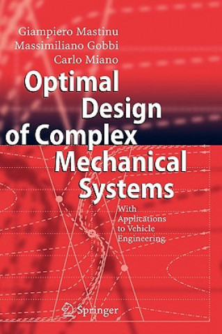 Book Optimal Design of Complex Mechanical Systems Giampiero Mastinu