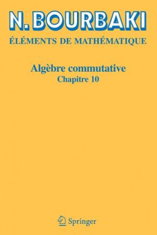 Kniha Algebre Commutative Nicolas Bourbaki