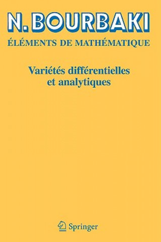 Boek Varietes Differentielles ET Analytiques N. Bourbaki