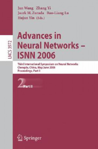 Könyv Advances in Neural Networks - ISNN 2006 Jun Wang
