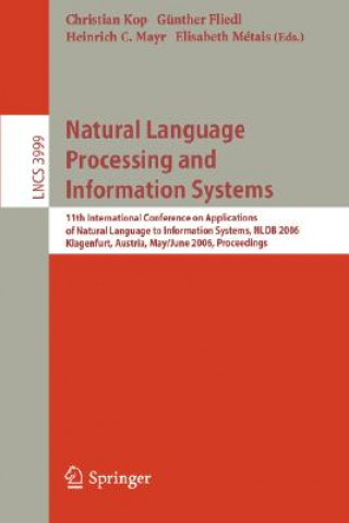 Livro Natural Language Processing and Information Systems Christian Kop
