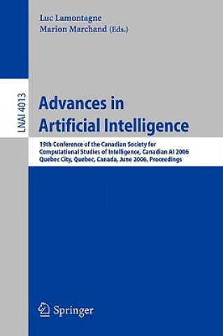 Könyv Advances in Artificial Intelligence Luc Lamontagne