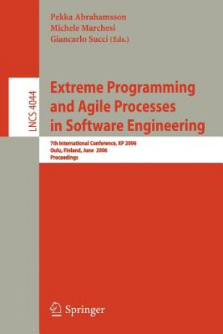 Kniha Extreme Programming and Agile Processes in Software Engineering Pekka Abrahamsson
