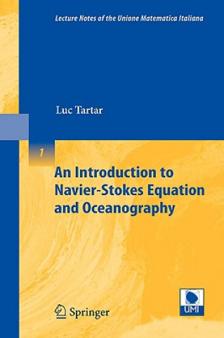 Livre An Introduction to Navier-Stokes Equation and Oceanography Luc Tartar