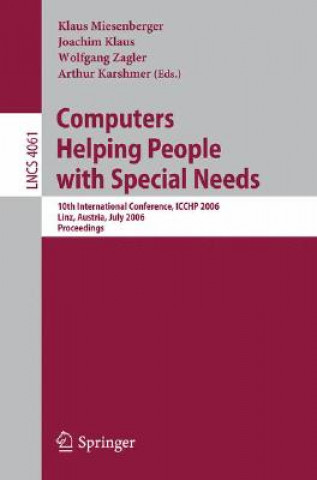 Könyv Computers Helping People with Special Needs Klaus Miesenberger