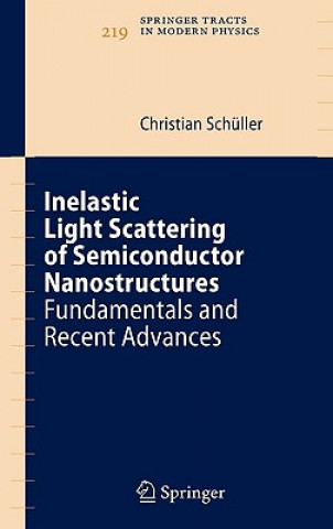 Könyv Inelastic Light Scattering of Semiconductor Nanostructures Christian Schüller