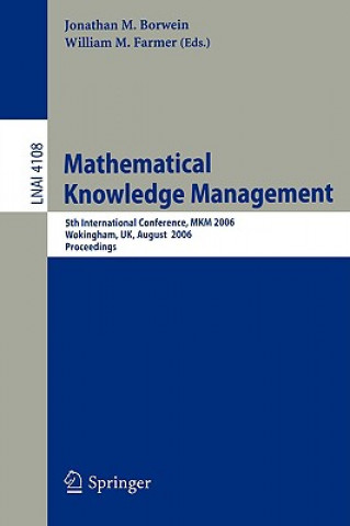 Buch Mathematical Knowledge Management Jonathan M. Borwein