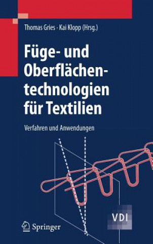 Kniha Fuge- Und Oberflachentechnologien Fur Textilien Thomas Gries
