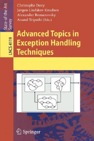 Könyv Advanced Topics in Exception Handling Techniques Christophe Dony