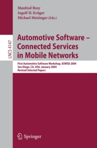 Książka Automotive Software-Connected Services in Mobile Networks Manfred Broy