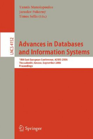 Kniha Advances in Databases and Information Systems Yannis Manolopoulos