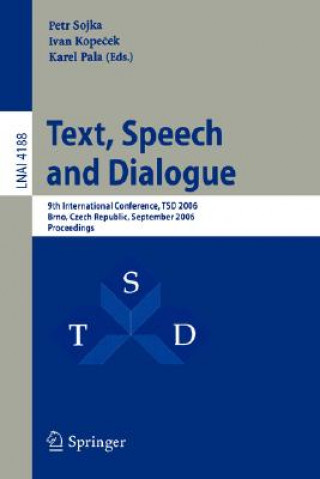 Buch Text, Speech and Dialogue Petr Sojka