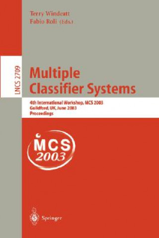 Kniha Multiple Classifier Systems Terry Windeatt