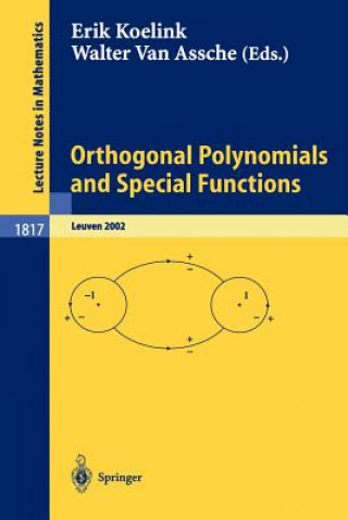 Kniha Orthogonal Polynomials and Special Functions Erik Koelink