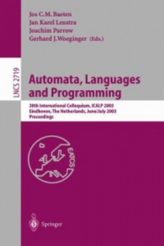 Kniha Automata, Languages and Programming, 2 Teile Jos C.M. Baeten