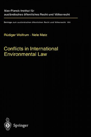 Książka Conflicts in International Environmental Law Rüdiger Wolfrum