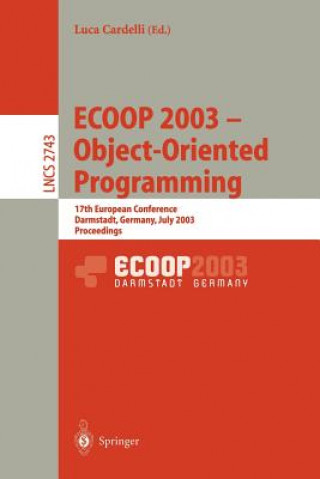 Kniha ECOOP 2003 - Object-Oriented Programming Luca Cardelli