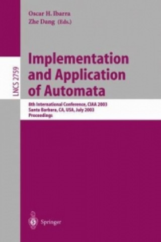 Book Implementation and Application of Automata Oscar H. Ibarra