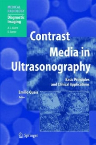 Kniha Contrast Media in Ultrasonography Emilio Quaia