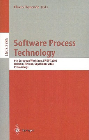 Könyv Software Process Technology Flavio Oquendo