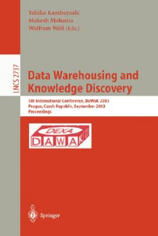 Kniha Data Warehousing and Knowledge Discovery Yahiko Kambayashi