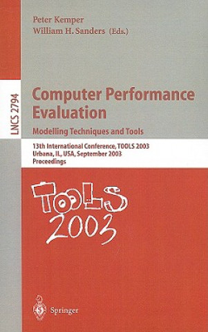 Książka Computer Performance Evaluation. Modelling Techniques and Tools Peter Kemper