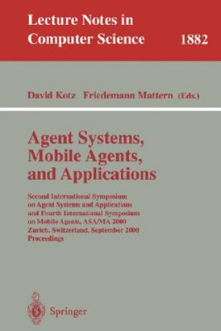 Könyv Agent Systems, Mobile Agents, and Applications David Kotz