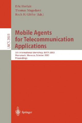 Könyv Mobile Agents for Telecommunication Applications Eric Horlait
