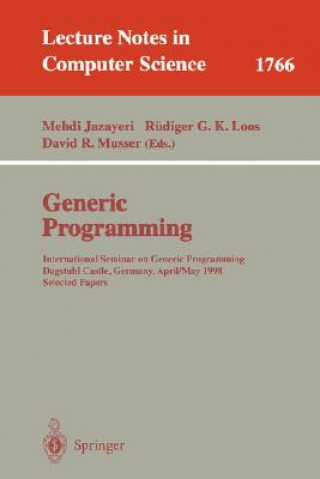 Book Generic Programming Mehdi Jazayeri