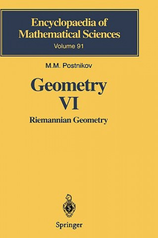 Knjiga Geometry. Vol.6 M. M. Postnikov