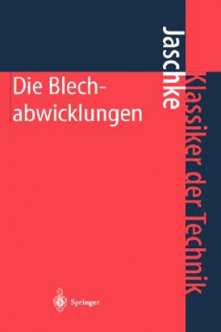 Boek Die Blechabwicklungen Johann Jaschke