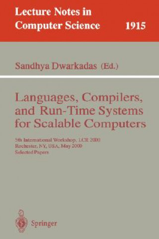 Carte Languages, Compilers, and Run-Time Systems for Scalable Computers Sandhya Dwarkadas
