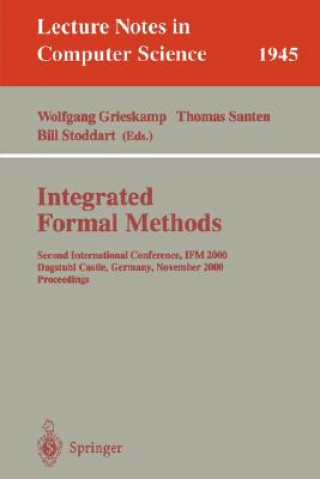 Kniha Integrated Formal Methods Wolfgang Grieskamp