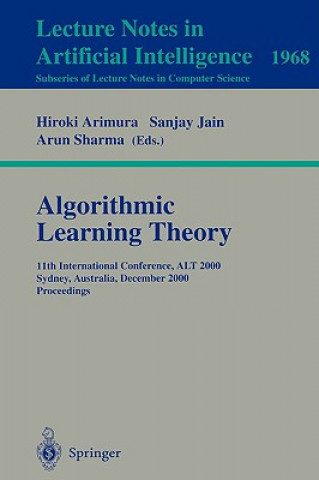Book Algorithmic Learning Theory Hiroki Arimura