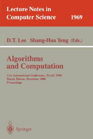 Книга Algorithms and Computation D.T. Lee