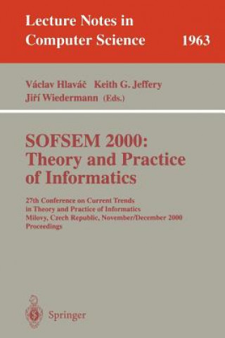 Książka SOFSEM 2000: Theory and Practice of Informatics Vaclav Hlavac