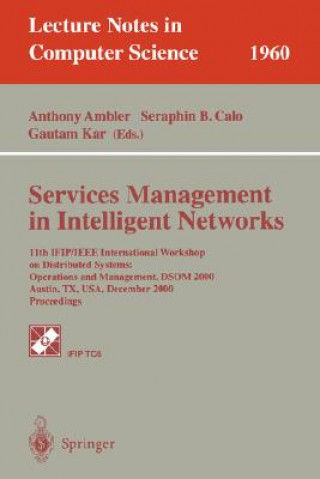 Könyv Services Management in Intelligent Networks Anthony Ambler