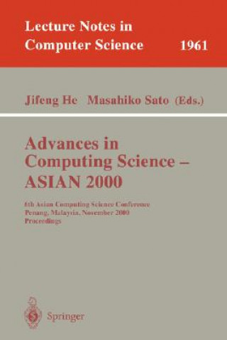 Buch Advances in Computing Science - ASIAN 2000 Jifeng He