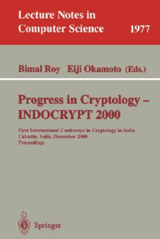 Könyv Progress in Cryptology - INDOCRYPT 2000 Bimal Roy