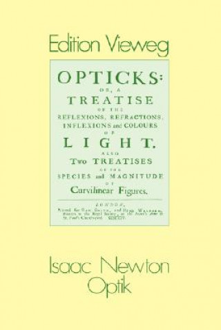 Книга Optik Isaac Newton