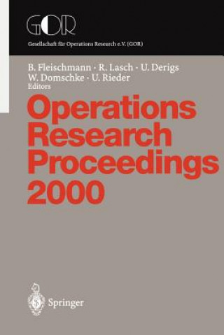 Kniha Operations Research Proceedings U. Derigs