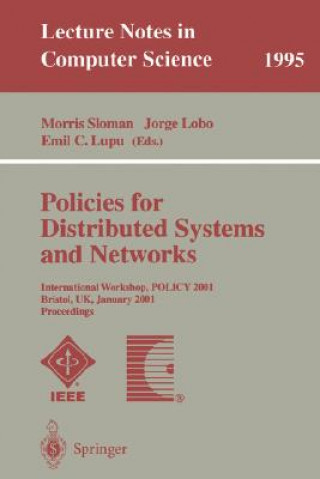 Kniha Policies for Distributed Systems and Networks Morris Sloman