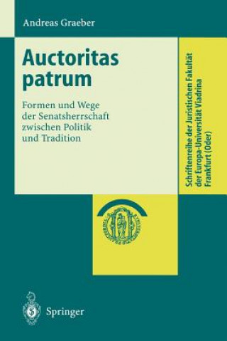 Książka Auctoritas Patrum Andreas Graeber